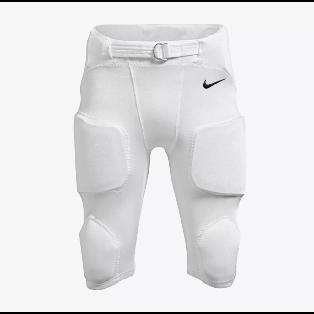 NWT! Nike Boys Football girdles White M